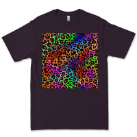 Plum Pride leopard seamless pattern Premium Tee - NancyCooperArtShop