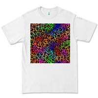 White Pride leopard seamless pattern Premium Tee - NancyCooperArtShop