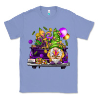 Colony Blue Mardi Gras gnome on the truck Classic Tee - HowdyJamesFarm