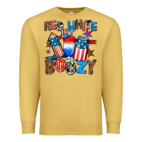 Antique Gold red white boozy Premium Sweatshirt - AdoDesignShop