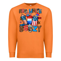 Carrot red white boozy Premium Sweatshirt - AdoDesignShop