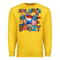 Red White Boozy Premium Sweatshirt | Teevron