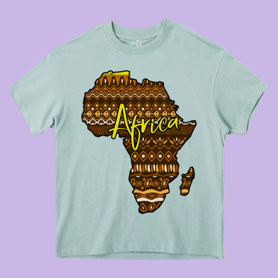 Africa Heavy Core Tee Designed By Bettercallsaul