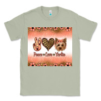 Matcha peace love yorkie Classic Tee - Jasminsmagicworld