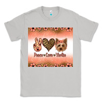 Moon Dust peace love yorkie Classic Tee - Jasminsmagicworld