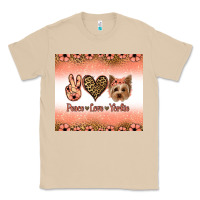 Mushroom peace love yorkie Classic Tee - Jasminsmagicworld
