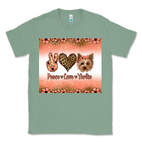Sage peace love yorkie Classic Tee - Jasminsmagicworld