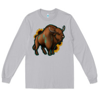 Moon Dust Western  Bison Long Sleeve Tee - Jasminsmagicworld