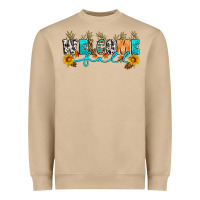 Mushroom Welcome fall Heavyweight Sweatshirt - Artiststas