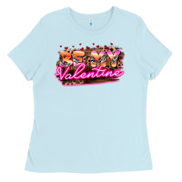 Baby Blue be my valentine Ladies Tee - HowdyJamesFarm