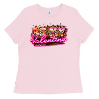 Bubblegum Pink be my valentine Ladies Tee - HowdyJamesFarm