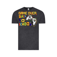 Vintage Black game over back to school Vintage Tee - CowGirlArtShop