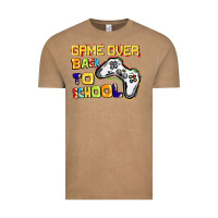 Vintage Coffee game over back to school Vintage Tee - CowGirlArtShop