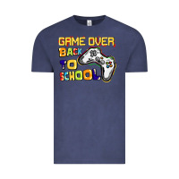 Vintage Denim game over back to school Vintage Tee - CowGirlArtShop