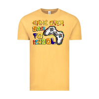 Vintage Mustard game over back to school Vintage Tee - CowGirlArtShop