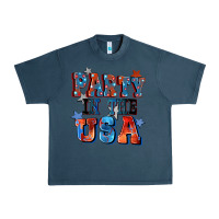 Midnight Navy Party in the usa 4th of july Urban Heavy Tee - CowGirlArtShop