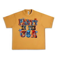Peanut Butter Party in the usa 4th of july Urban Heavy Tee - CowGirlArtShop