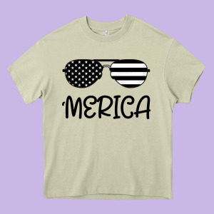 Merica Heavy Core Tee Designed By Bettercallsaul