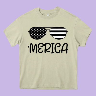 Merica Heavy Core Tee Designed By Bettercallsaul