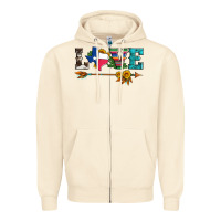 Sandshell love texas serape cowhide cactus and sunflowers Zipper Hoodie - Artiststas