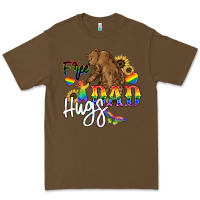 Cacao Free Dad hugs Premium Tee - NancyCooperArtShop