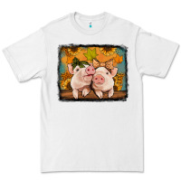 White fall pigs Premium Tee - Jasminsmagicworld