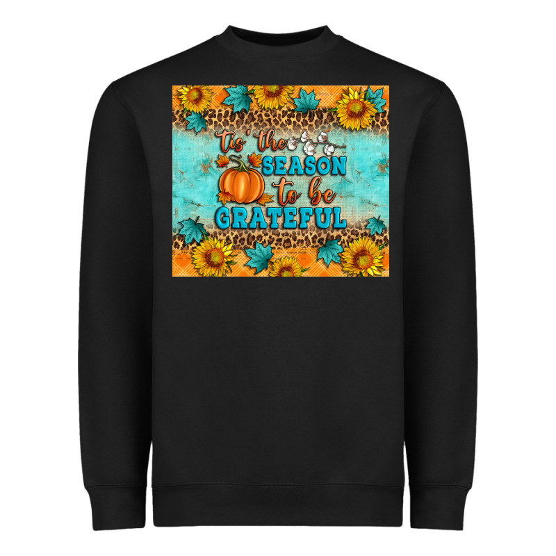 Tis' The Season To Be Grateful Heavyweight Sweatshirt by Artiststas | Teevron