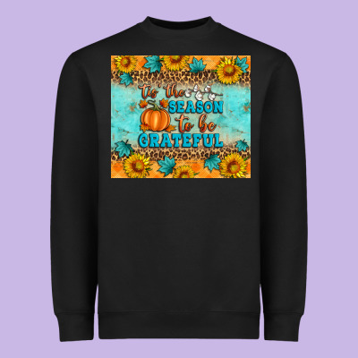 Tis' The Season To Be Grateful Heavyweight Sweatshirt Designed By Artiststas