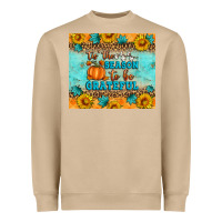 Mushroom Tis' The Season To Be Grateful Heavyweight Sweatshirt - Artiststas