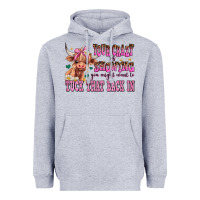 Heather Grey your crazy is showing you might want to tuck that Heavyweight Hoodie - AdoDesignShop