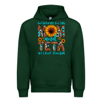 Forest Green god gifted me two titles mom and teta and i rock t Urban Hoodie - JahusDesignShop