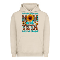 Pigment French Oak god gifted me two titles mom and teta and i rock t Urban Hoodie - JahusDesignShop