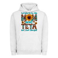 Pigment Lunar Rock god gifted me two titles mom and teta and i rock t Urban Hoodie - JahusDesignShop