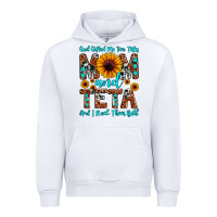 White god gifted me two titles mom and teta and i rock t Urban Hoodie - JahusDesignShop
