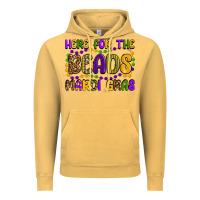 Vintage Mustard here for the beads mardi gras Vintage Hoodie - OliviaCreatesArt