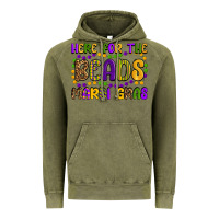 Vintage Olive here for the beads mardi gras Vintage Hoodie - OliviaCreatesArt