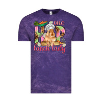 Cloud Purple One hip lunch lady Easter Day Vintage Tee - HowdyJamesFarm