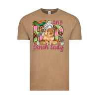 Vintage Coffee One hip lunch lady Easter Day Vintage Tee - HowdyJamesFarm