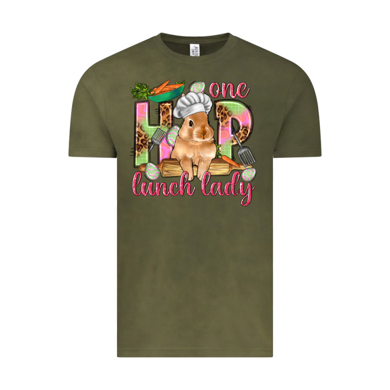 One Hip Lunch Lady Easter Day Vintage Tee by HowdyJamesFarm | Teevron