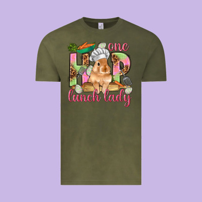 One Hip Lunch Lady Easter Day Vintage Tee Designed By Howdyjamesfarm