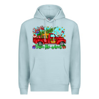 Blue Mist jesus take the wheel Premium Hoodie - CowhideDigitalArt