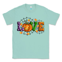 Seafoam Halloween Love Classic Tee - Artiststas