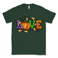 Sports Green Halloween Love Classic Tee - Artiststas