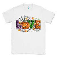 White Halloween Love Classic Tee - Artiststas