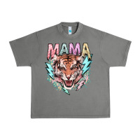 Tornado Mama tiger lightning bolt Urban Heavy Tee - HowdyJamesFarm