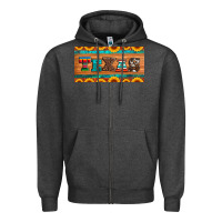 Charcoal Heather texas sunflowers license plate Zipper Hoodie - Artiststas