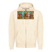 Sandshell texas sunflowers license plate Zipper Hoodie - Artiststas