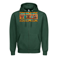 Sports Green texas sunflowers license plate Zipper Hoodie - Artiststas