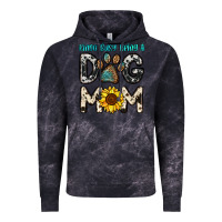 Cloud Black kinda busy being a dog mom Vintage Hoodie - OliviaCreatesArt