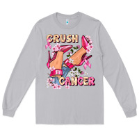 Moon Dust Crush Breast Cancer Long Sleeve Tee - FaDigitalArtStudio